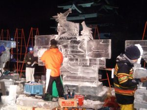 2020 Matsumoto Ice Sculpture Festival: Works in Progress