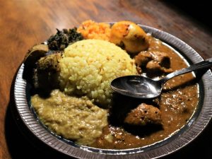 カレーとウィスキー松本カリーラリー10軒目「give me littel more」