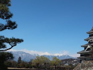 気象庁による桜の開花予報松本市街地は３月29日です。