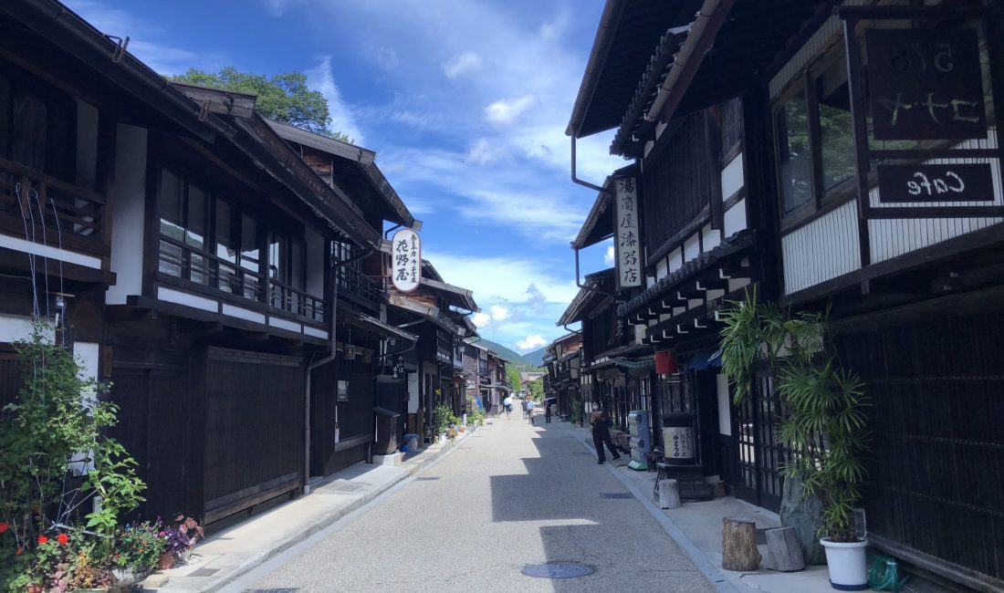 เดินทางจากมัตสึโมโต้ไปเที่ยว Naraijuku เมืองที่พักแรมในสมัยโบราณ