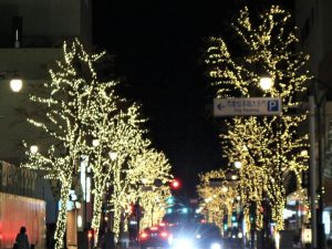 冬の街の灯り「まつもとHikariのページェント」が始まりました。