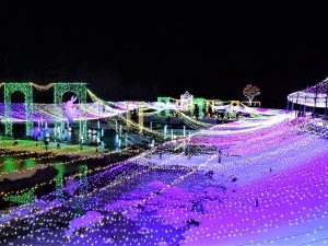 Winter-Wunderland Illumination im Azumino Park