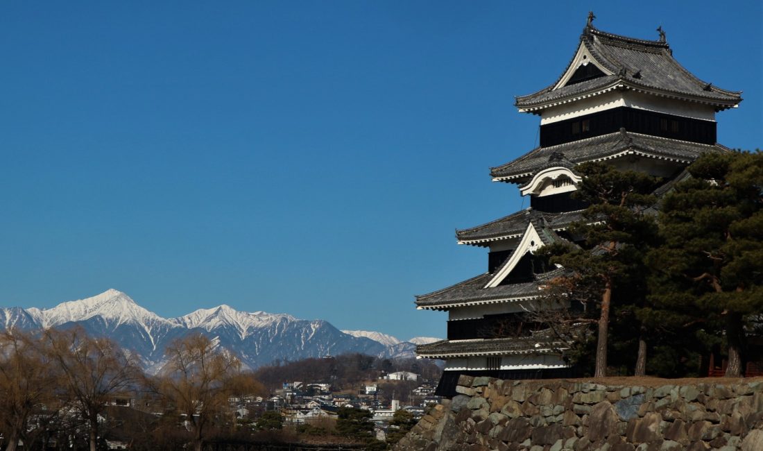 真冬のまつもと 国宝松本城