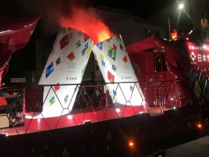 Олимпийский огонь в Мацумото!