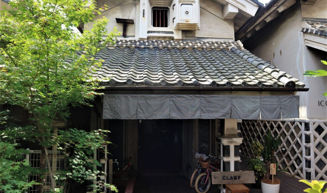 和泉町伍蔵「CLAMP松本蔵店」蔵の中の自転車屋さん