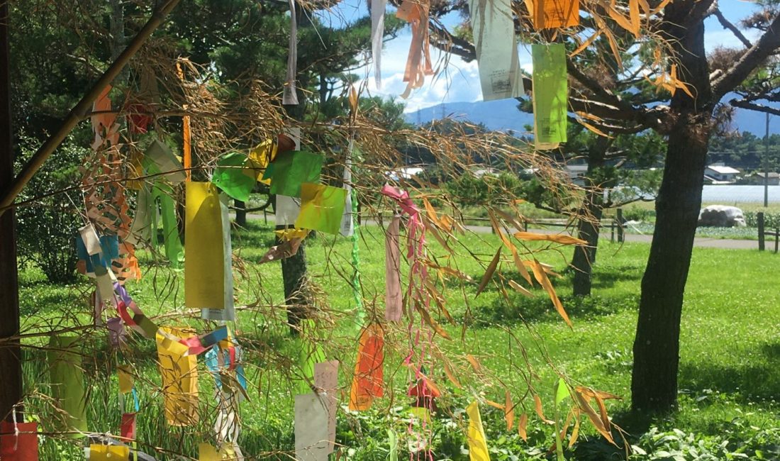 Tanabata Sternenfest in der Baba Residenz (馬場家住宅)