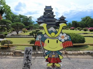 44日ぶりに国宝松本城本丸庭園開放されました。