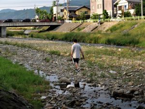 #のんびり松本　街中を流れる私たちの好きな女鳥羽川を歩く
