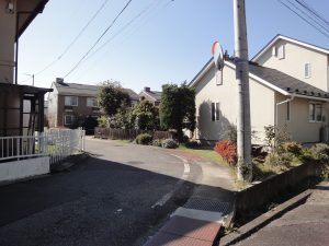 住宅地を歩く（松本市東部エリア）